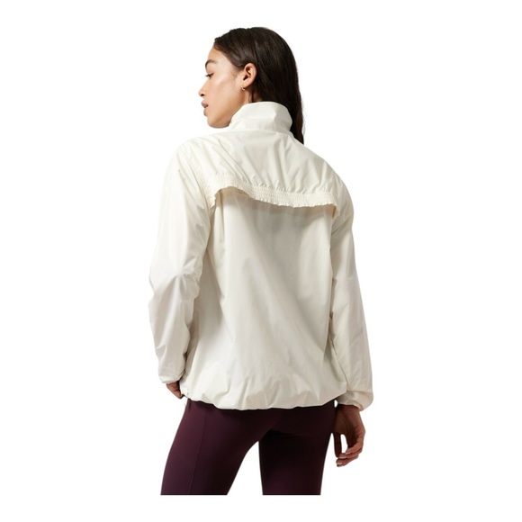 ATHLETA Sightseer Lace Jacket in Magnolia White Size Sโโ - Picture 2 of 8